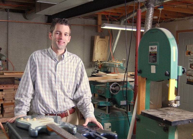 Nick in the shop