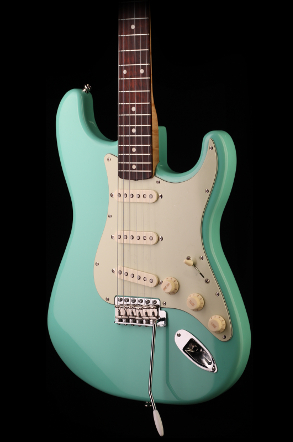 Rocketfire Seafoam Green Strat